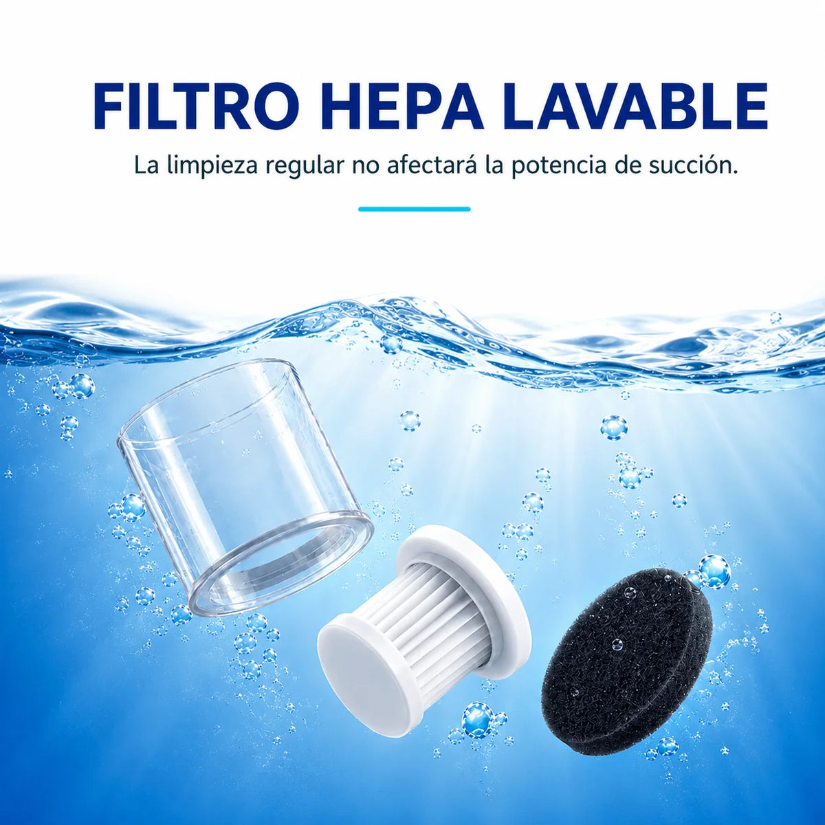 Filtro lavable