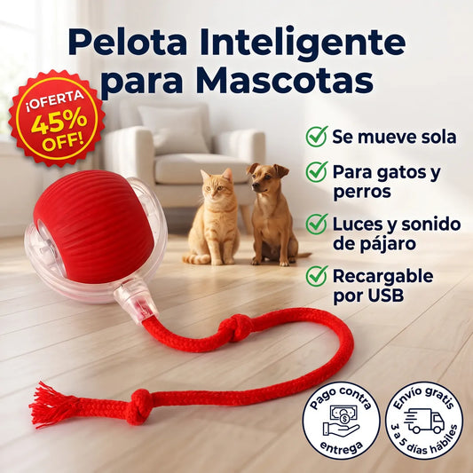Pelota Inteligente para Mascotas